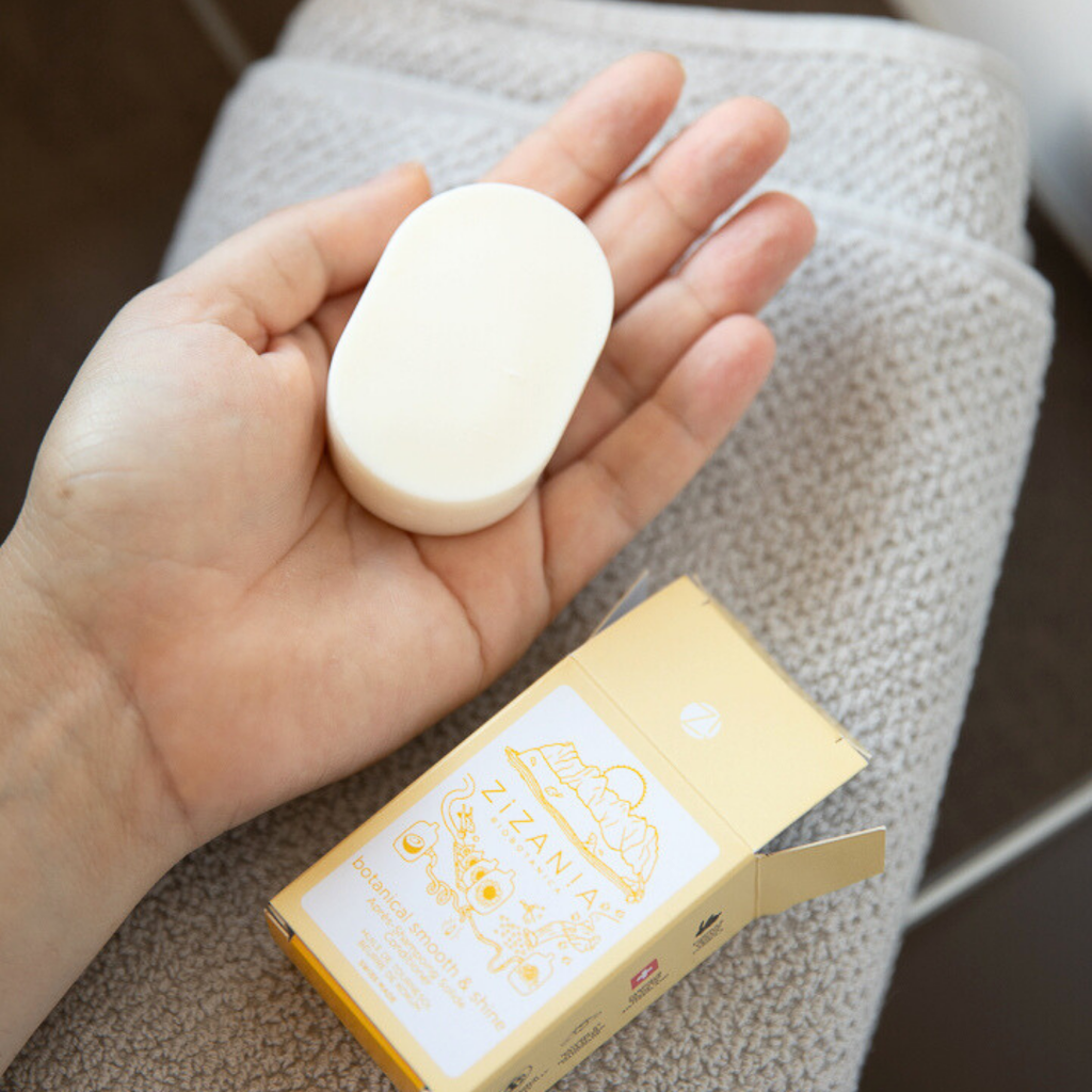 Botanical Smooth & Shine - Après-shampoing solide 50g