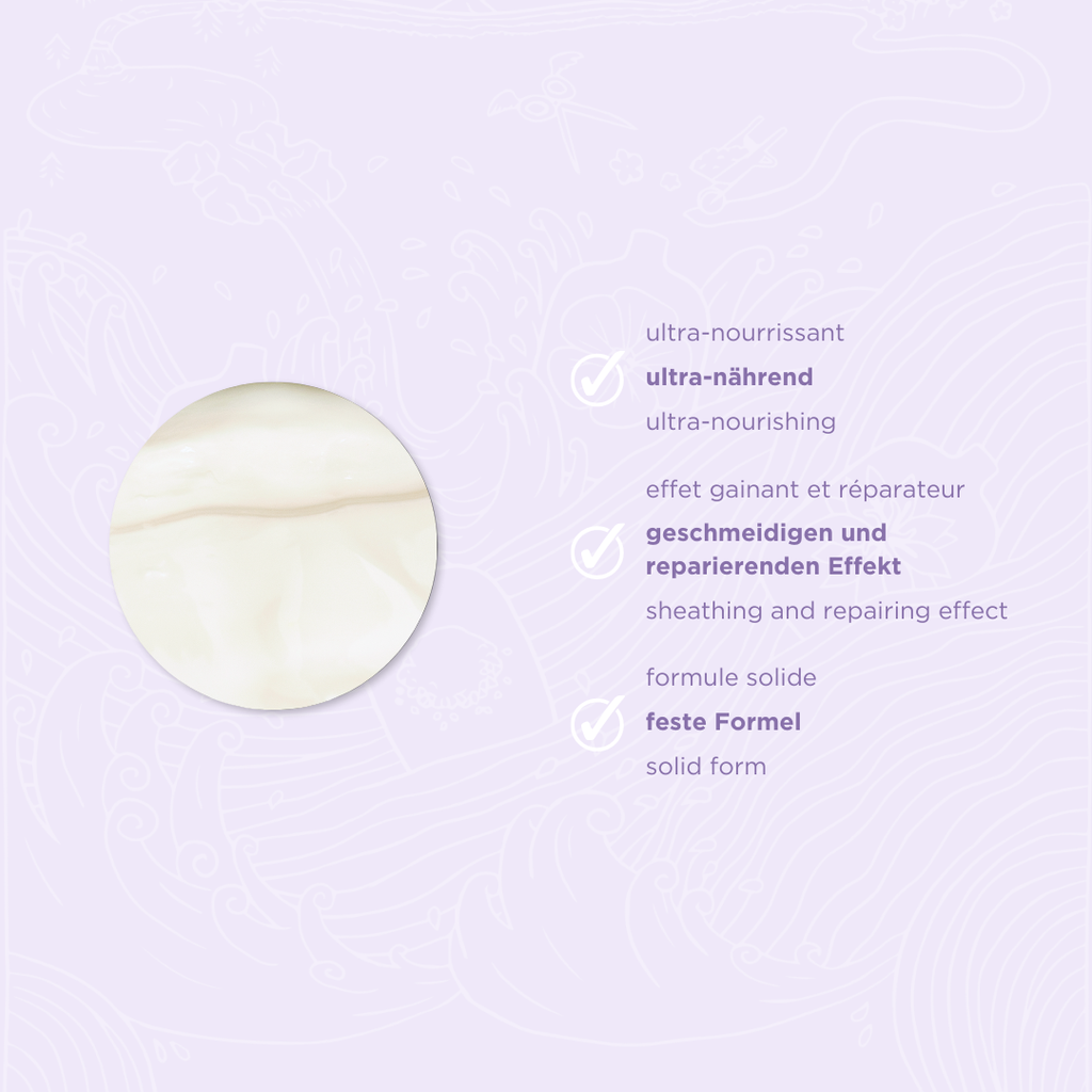 Botanical Smooth & Shine - Après-shampoing solide 50g