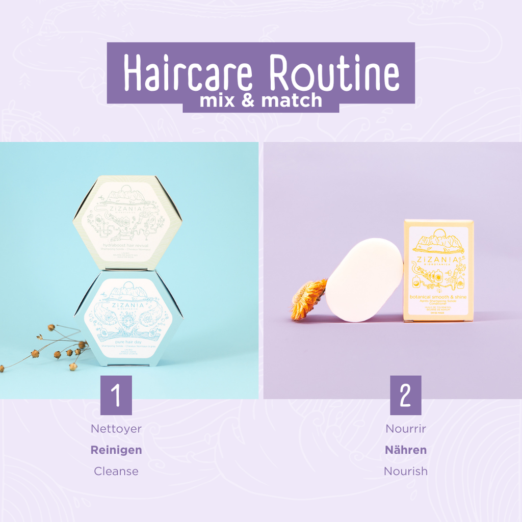 Botanical Smooth & Shine - Après-shampoing solide 50g