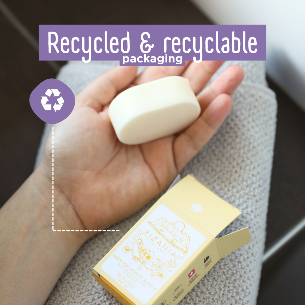 Botanical Smooth & Shine - Après-shampoing solide 50g