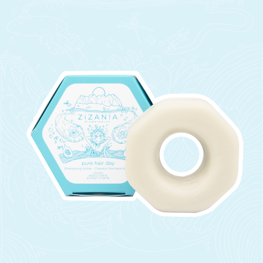 [98360] Pure Hair Day - Shampoing solide 100g - certifié COSMOS ORGANIC